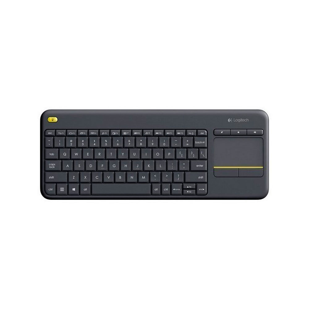 Logitech Teclado Inalámbrico K400 Plus con TouchPad Negro