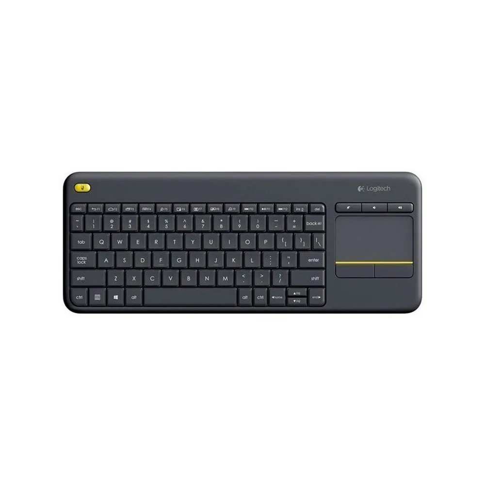 Logitech Teclado Inalámbrico K400 Plus con TouchPad Negro