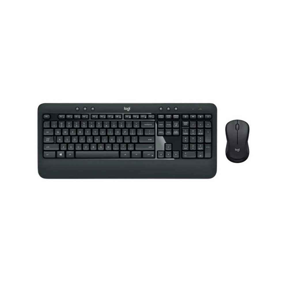 Logitech Teclado Mouse Inalámbrico MK540 USB Español Negro