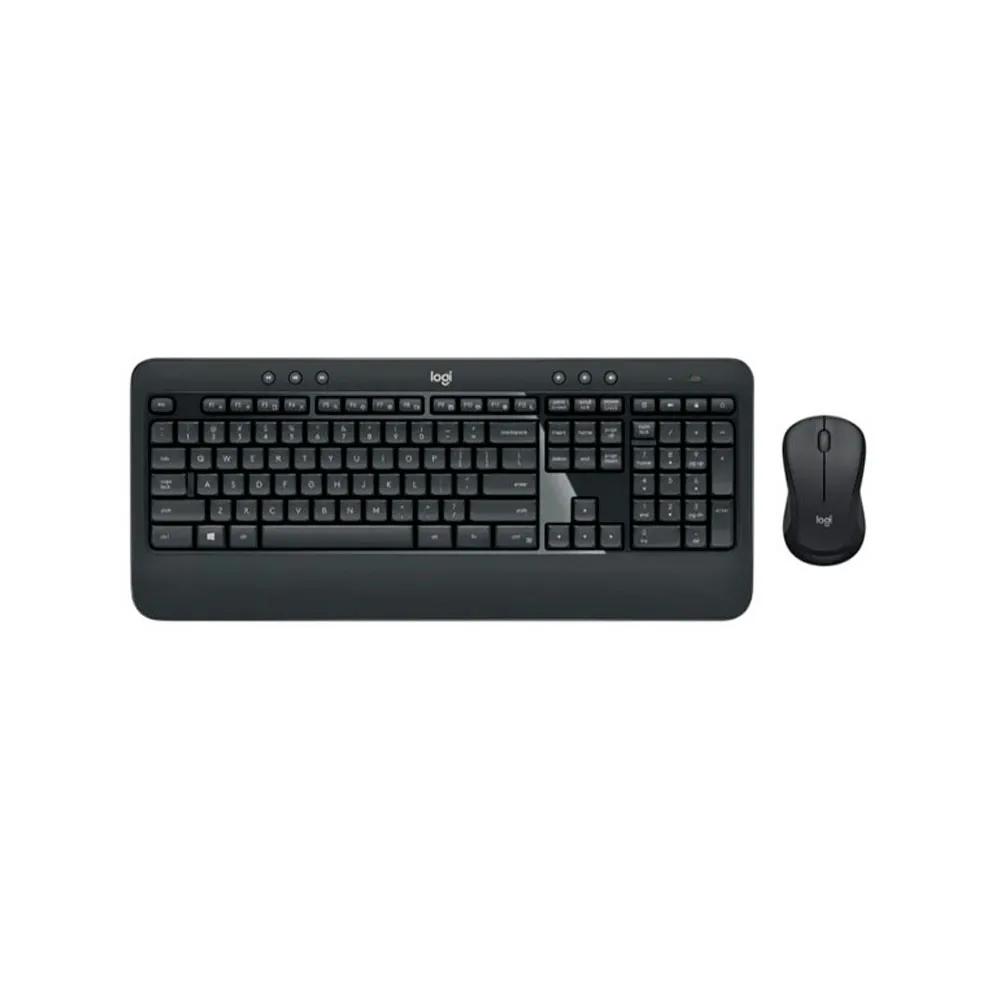 Logitech Teclado Mouse Inalámbrico MK540 USB Español Negro