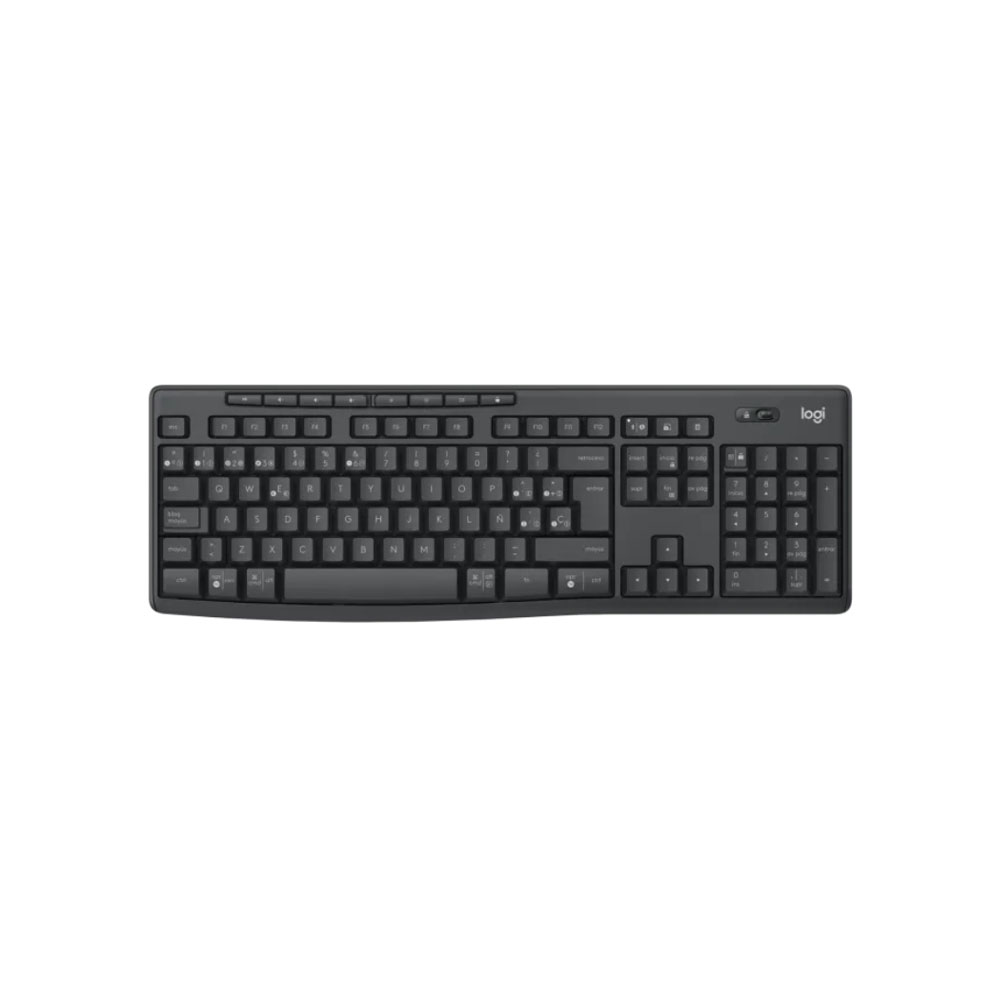 Logitech Combo Teclado y Mouse Inalámbrico MK370 Compacto