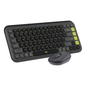 Logitech Keyboard Mouse POP Icon Combo Graphite Bluetooth