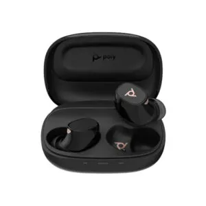 Poly Voyager Free 20 Wireless Earbuds Black Basic Charge Case