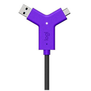 Logitech Swytch Cable USB Tipo A y Tipo C para Conferencias