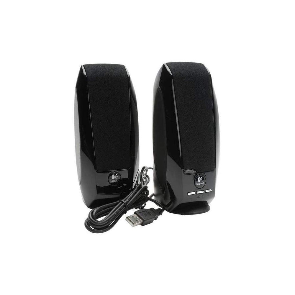 Logitech S150 Parlantes 2.0 Potencia 2.2W USB Negro