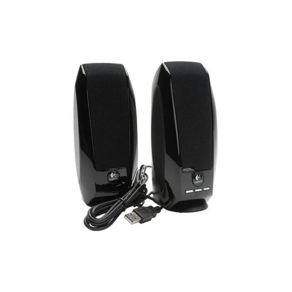 Logitech S150 Parlantes 2.0 Potencia 2.2W USB Negro