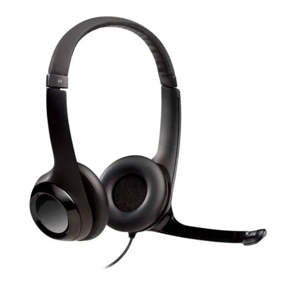 Logitech Diadema H390 USB Estéreo Digital Negra