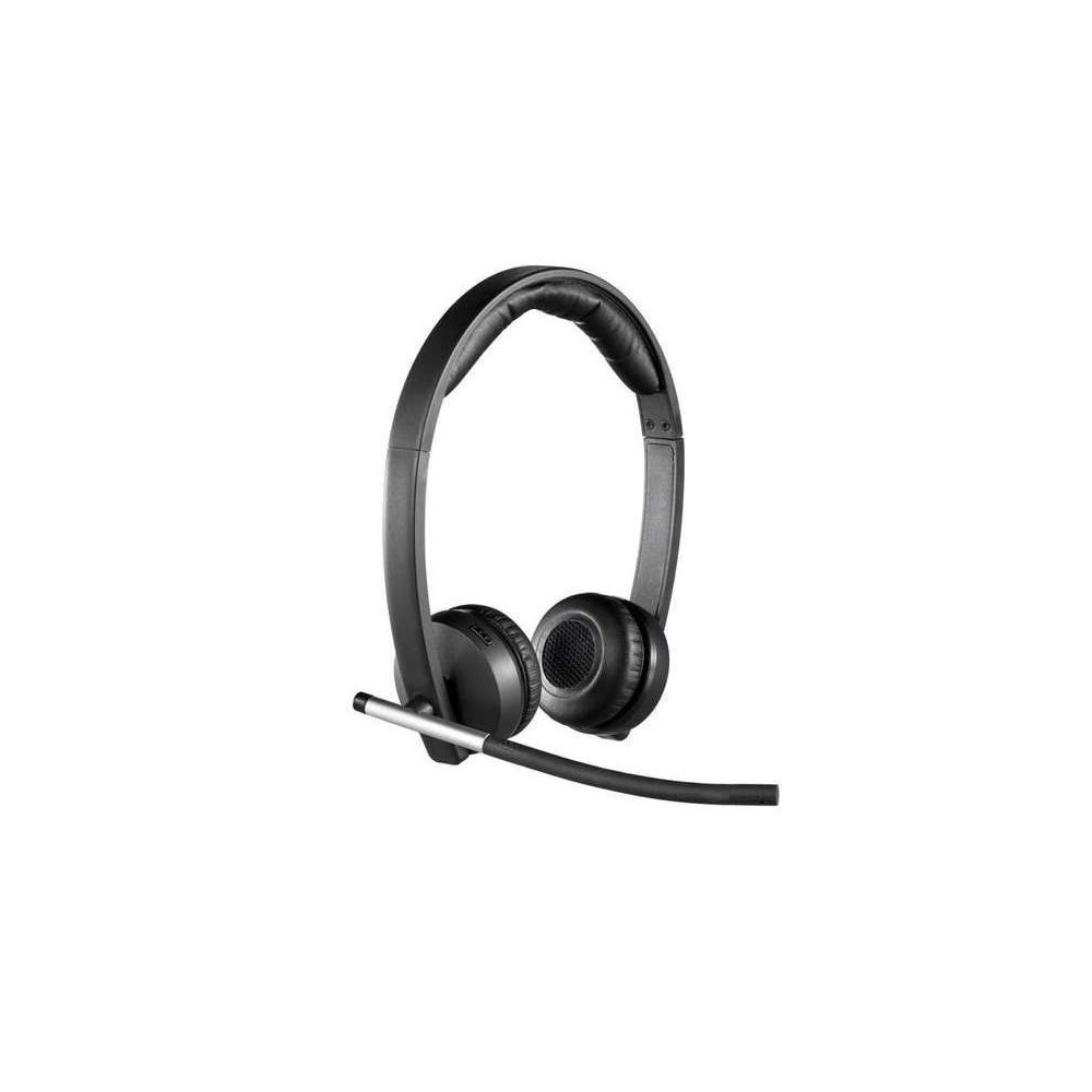 Logitech Headset H820e Inalámbrico USB Negro