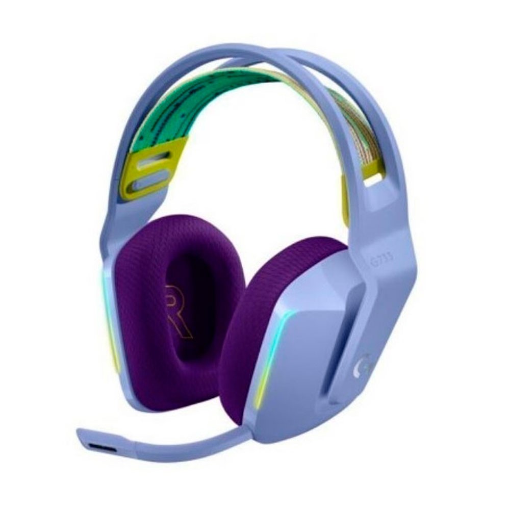 Logitech Wireless Gaming Headset G733 Lila Ligero