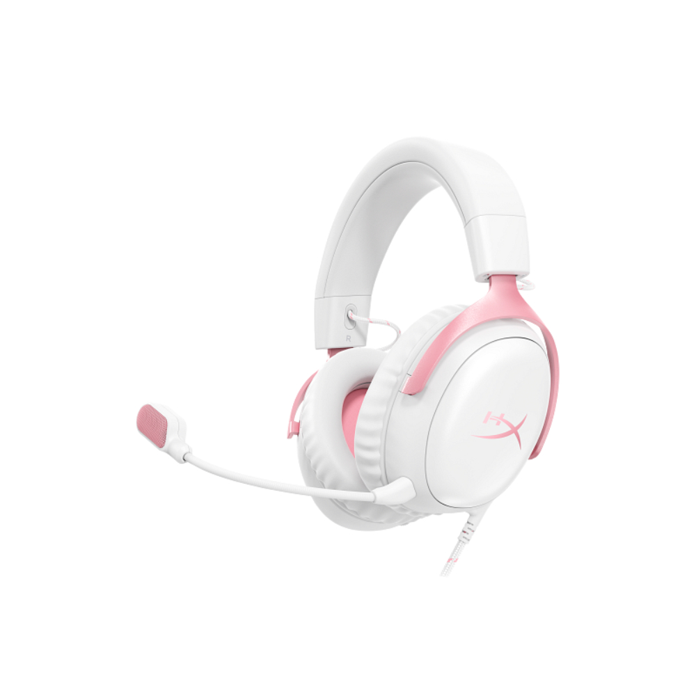 HyperX Gaming Headset Cloud III Blanco Rosa Cableado