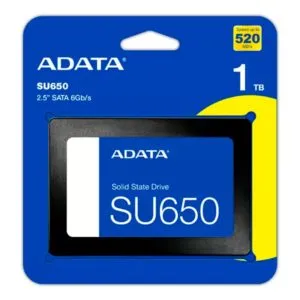 ADATA Unidad Estado Solido SU650 1TB Alta Capacidad