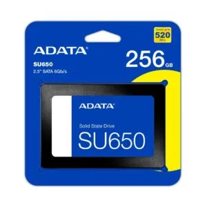 ADATA Unidad Estado Solido SU650 256GB SSD