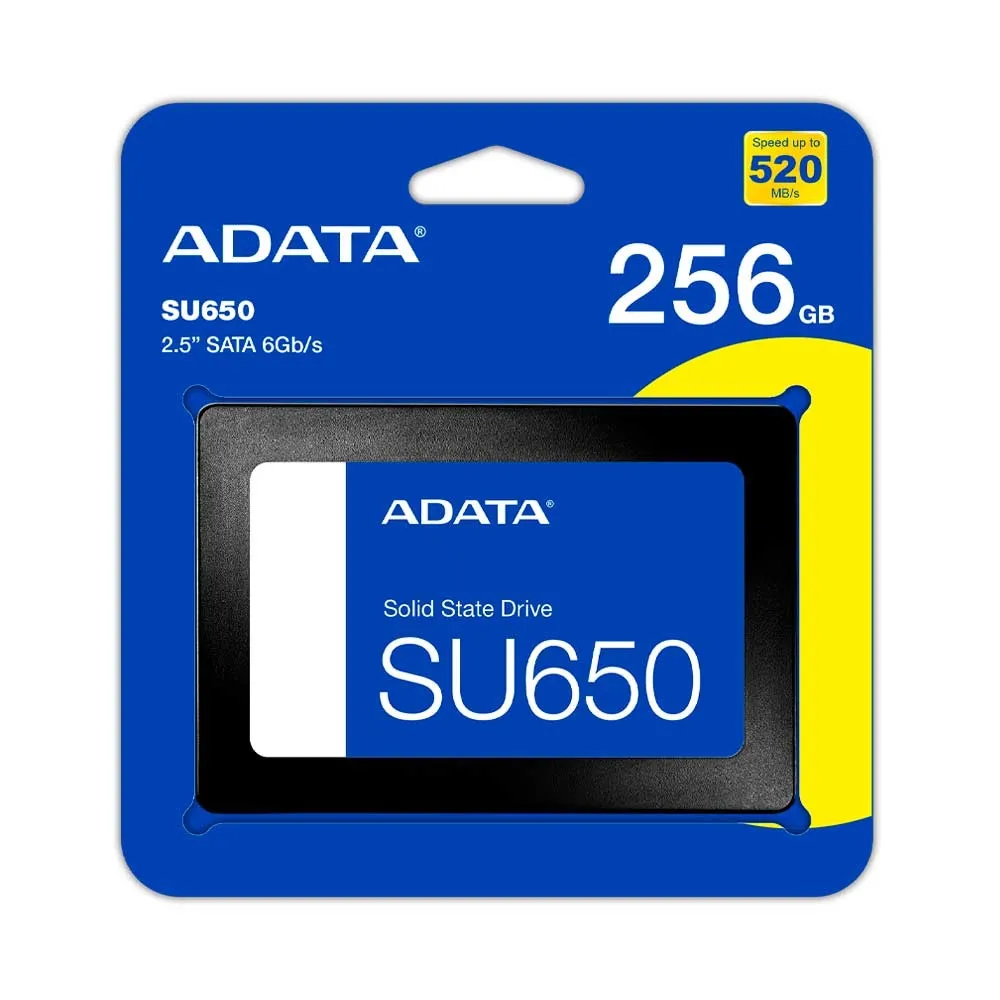 ADATA Unidad Estado Solido SU650 256GB SSD