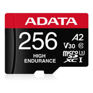 ADATA Memoria Flash MicroSDXC 256GB Clase V30 UHS-I Alta Resistencia 4K