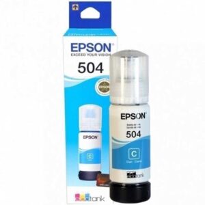 Epson Botella de Tinta T504220-AL Cyan para L4150 L4160