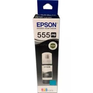 Epson Botella de Tinta T555120 AL Fotográfica 70 ml Negro