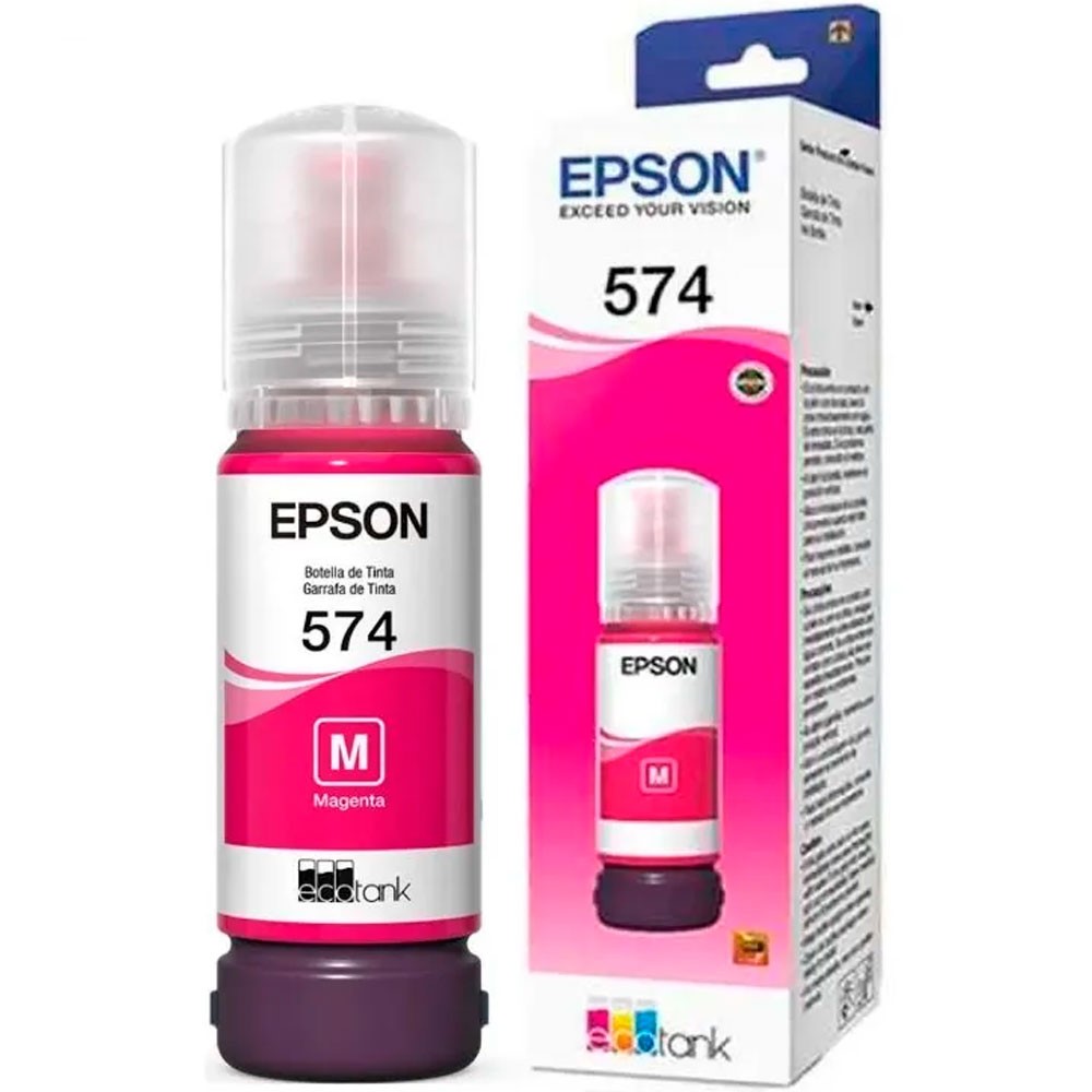 Epson Botella de Tinta EcoTank T574320-AL Magenta 70ml