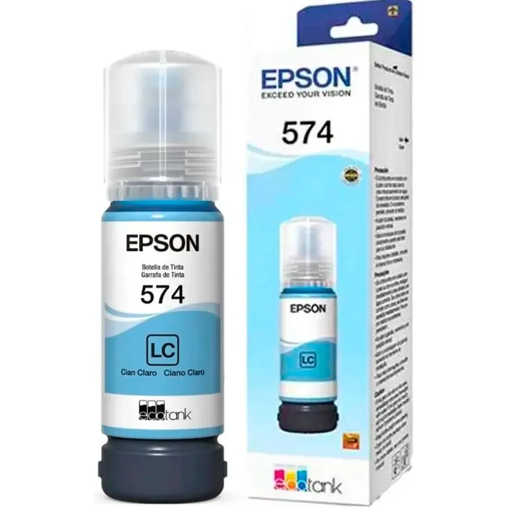 Epson Botella de Tinta T574520-AL Light Cyan para EcoTank L8050