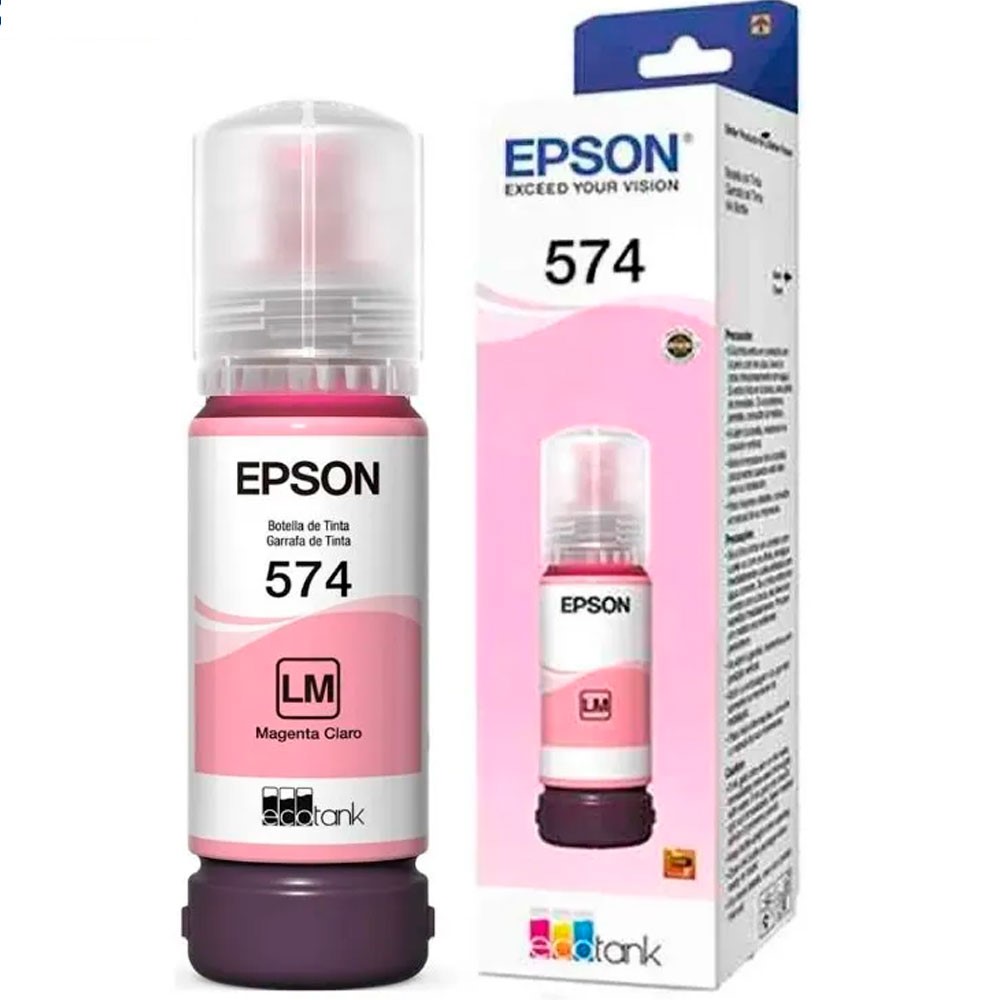 Epson Botella de Tinta T574620-AL Light Magenta 70 ml EcoTank