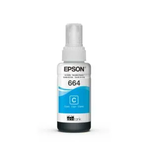 Epson Botella de Tinta T664220 L200 L210 L350 L355 L555 Cyan