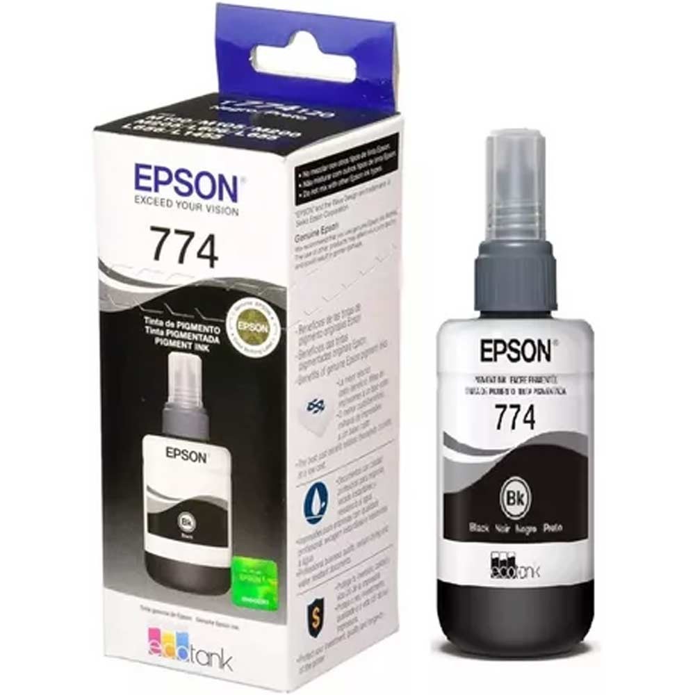 Epson Botella de Tinta T774120 Negro Pigmentada