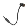 JBL Auriculares In Ear Tune 110 Negro Cable Plano
