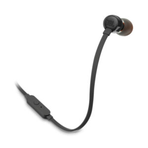 JBL Auriculares In Ear Tune 110 Negro Cable Plano