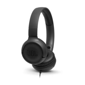JBL Headphones TUNE 500 Wired On-Ear Black Pure Bass