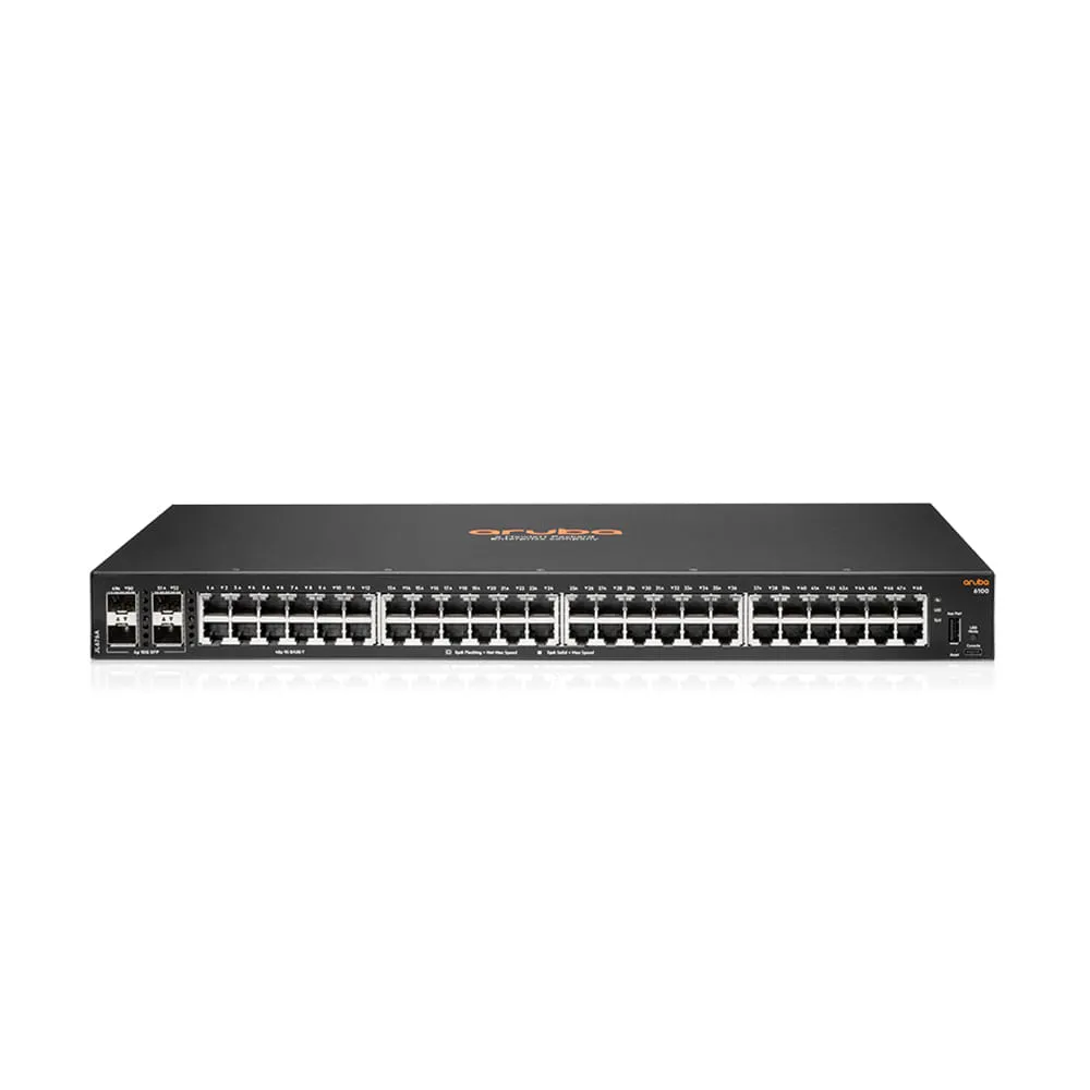 Aruba Switch 6100 48G 4SFP+ Gestión Avanzada