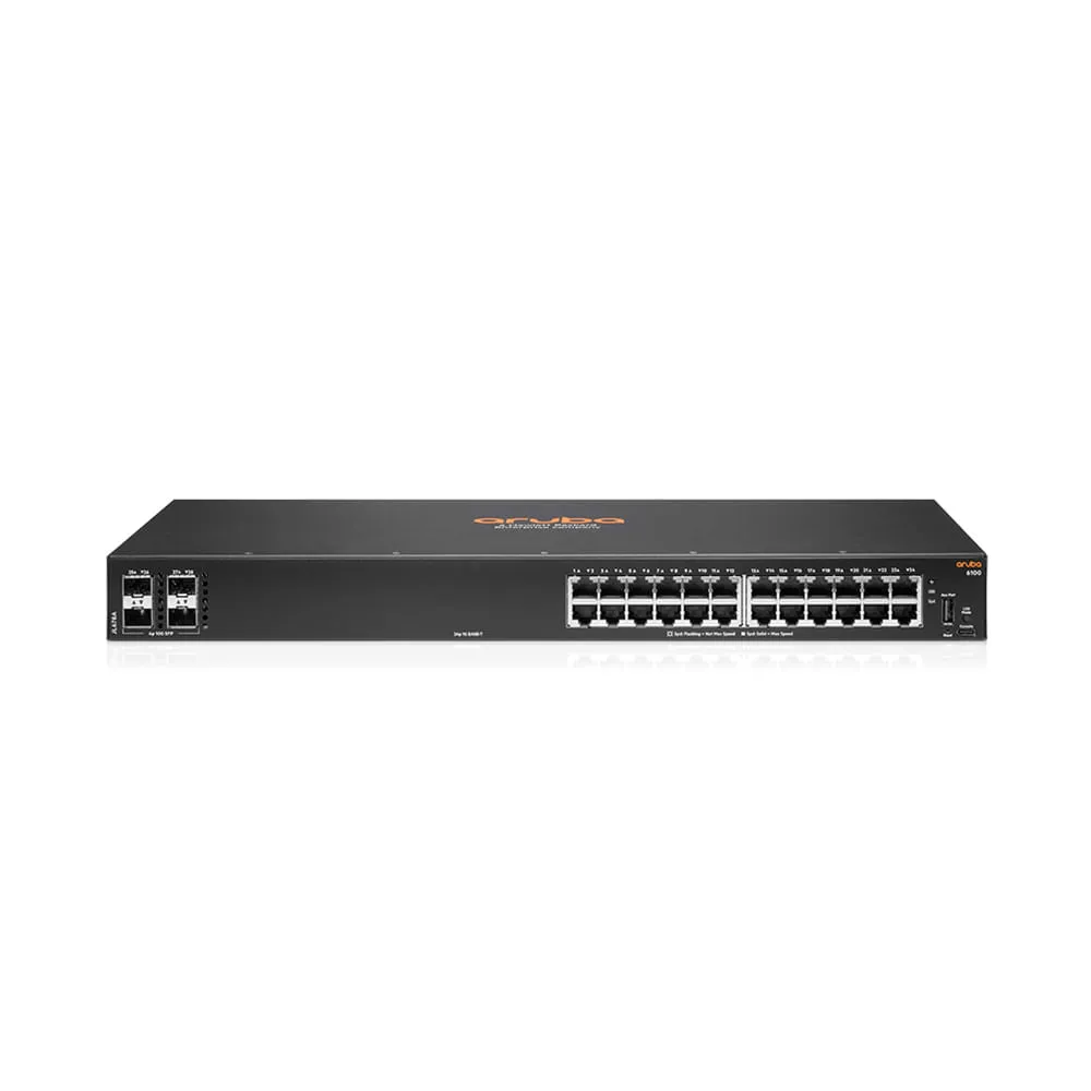 Aruba Switch 6100 24G CL4 4SFP+ Gestionado