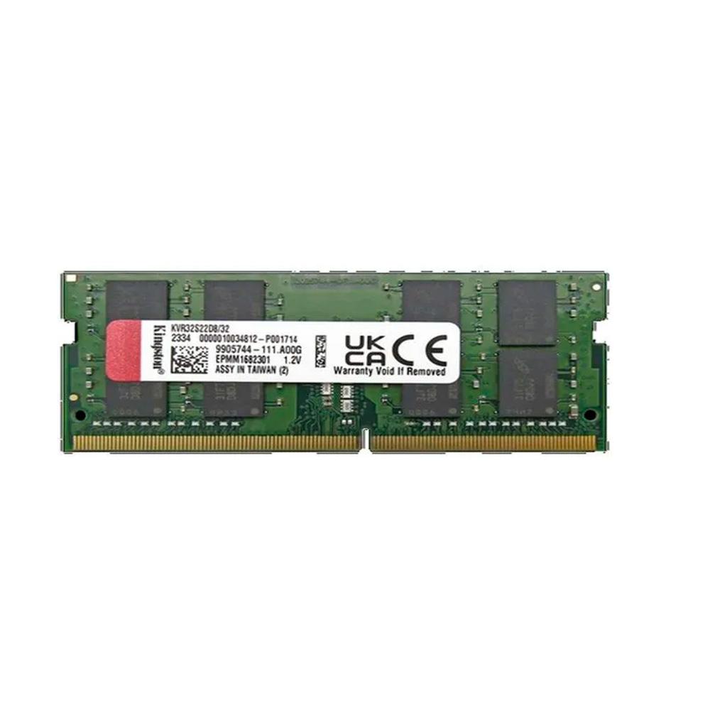 Kingston Memoria RAM para Portátil 32GB DDR4 3200MT/s KVR32S22D8/32