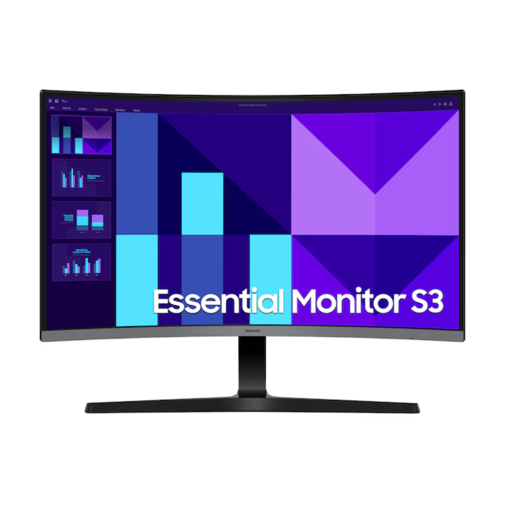 Samsung Monitor Curvo 27 Pulgadas LS27D390GANXZA 1500R VA