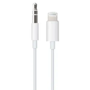 Apple Lightning to 3.5 mm Audio Cable MXK22AM/A 1.2m White