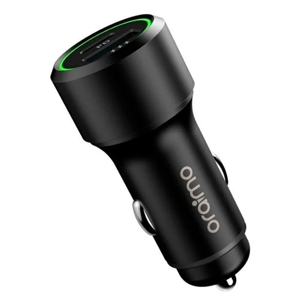 Oraimo Cargador de Carro OCC-91D 36W Negro Dual Puerto
