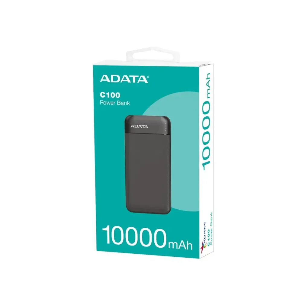 Adata Power Bank 10000mAh 2 USB Puertos y Tipo C