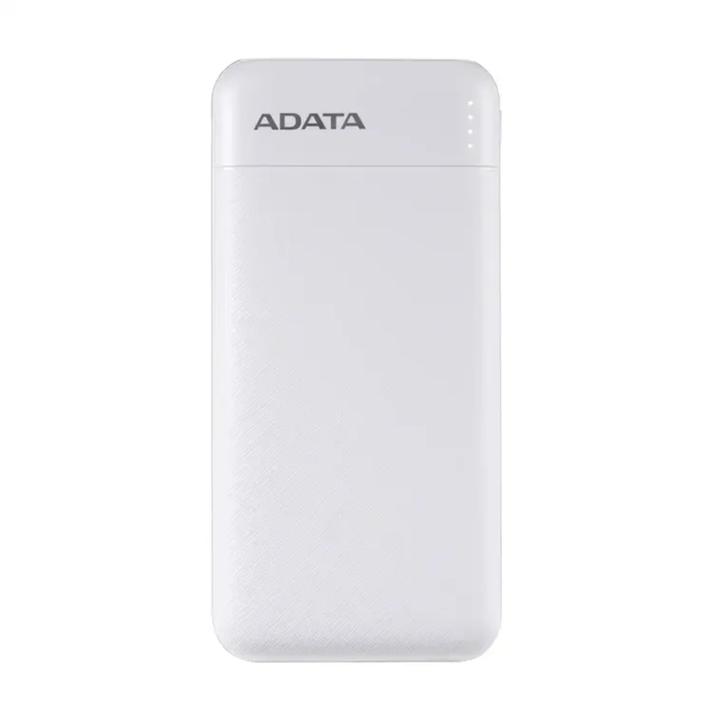 ADATA Power Bank 10000mAh 2 USB 1 Type-C White