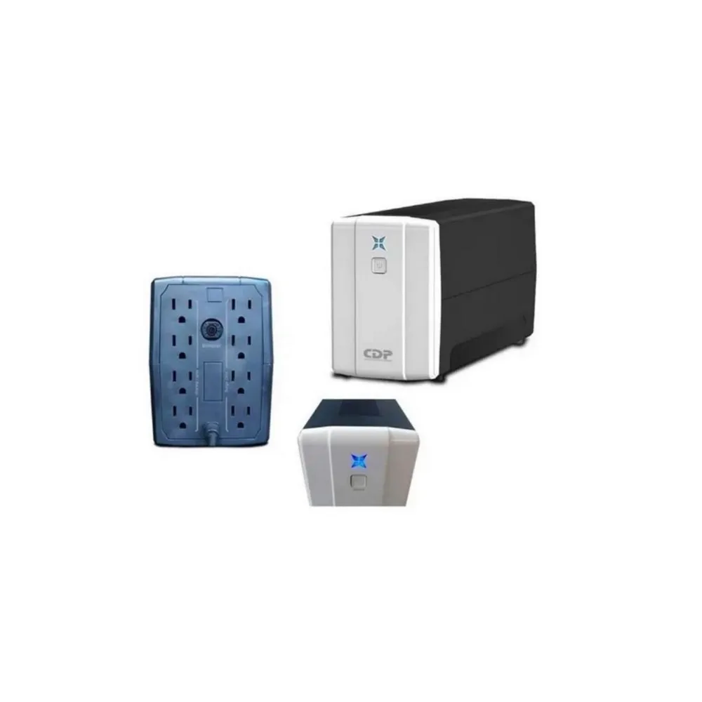 CDP Ups CDP Interactiva 750VA 8 Tomas Negro