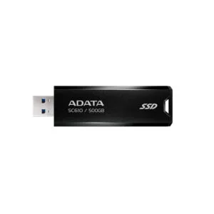 ADATA SSD Externo Mini C610 500GB USB Negro