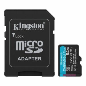 Kingston MicroSD Canvas Go Plus Gen4 64GB 200MBs