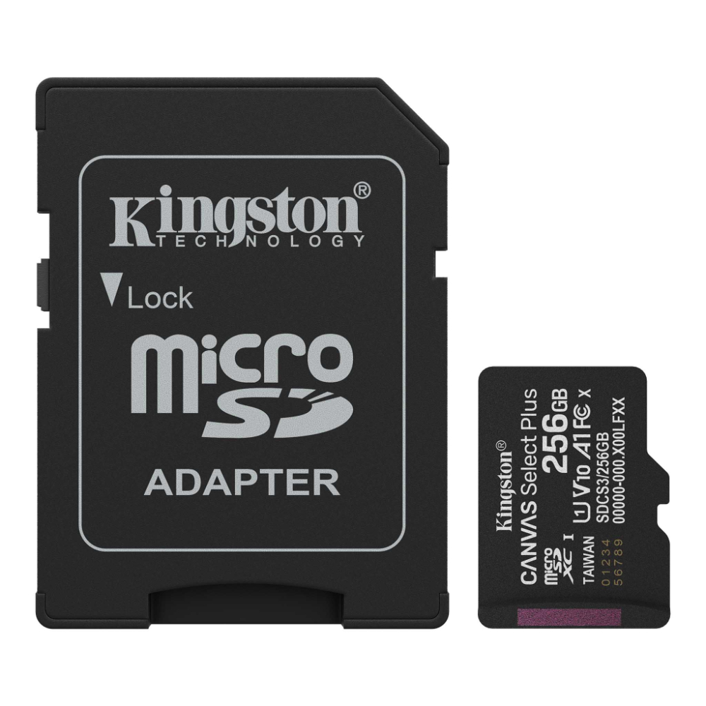 Kingston MicroSD Canvas Select Plus Gen3 150MB/s 256GB