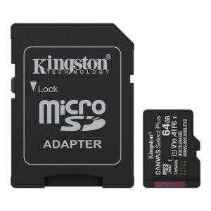 Kingston microSDXC Canvas Select Plus Gen3 64GB 100MBs