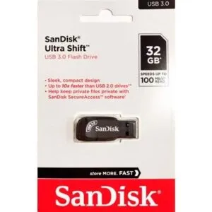 SanDisk Memoria USB Ultra Shift 3.0 32GB Rápida