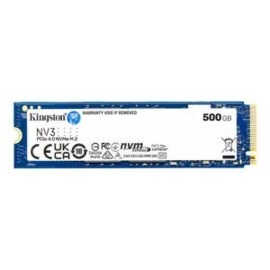 Kingston SSD NV3 500GB M.2 2280 PCIe 4.0 NVMe