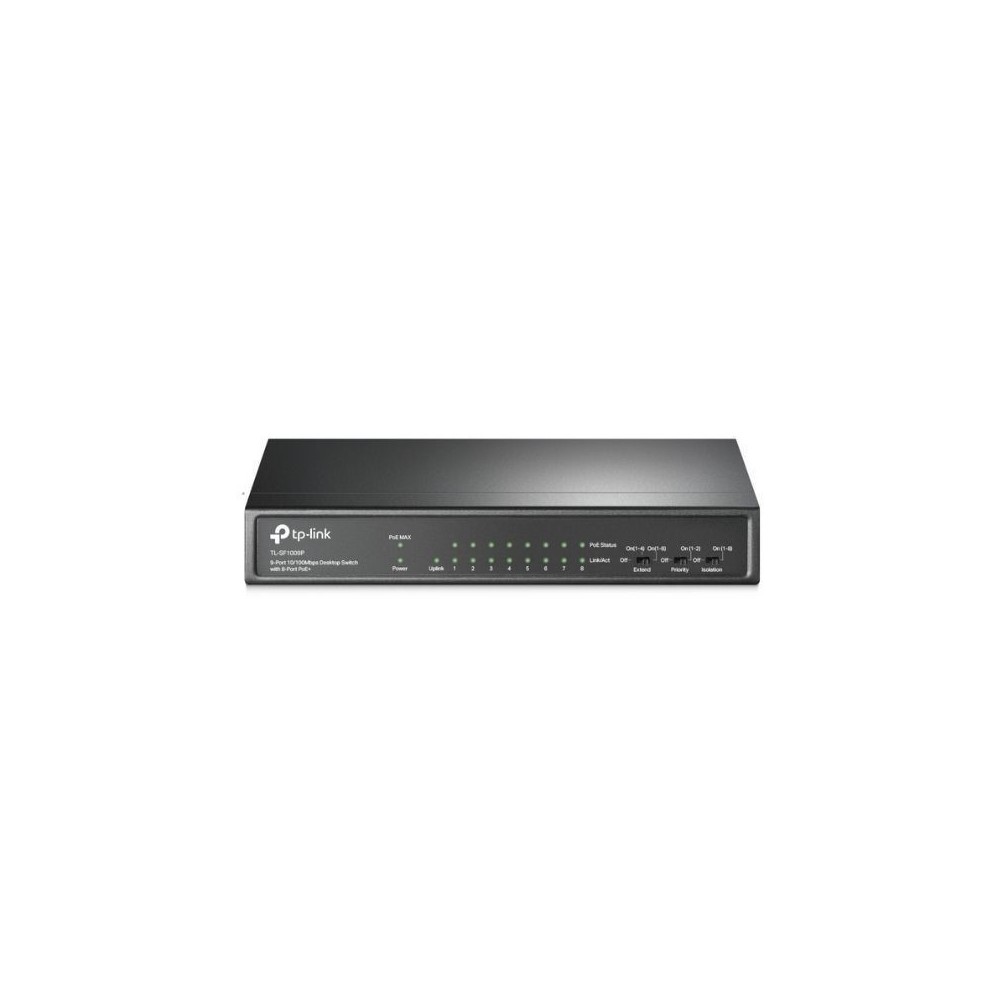 TP-Link Switch PoE Escritorio 9 Puertos TL-SF1009P 10/100Mbps