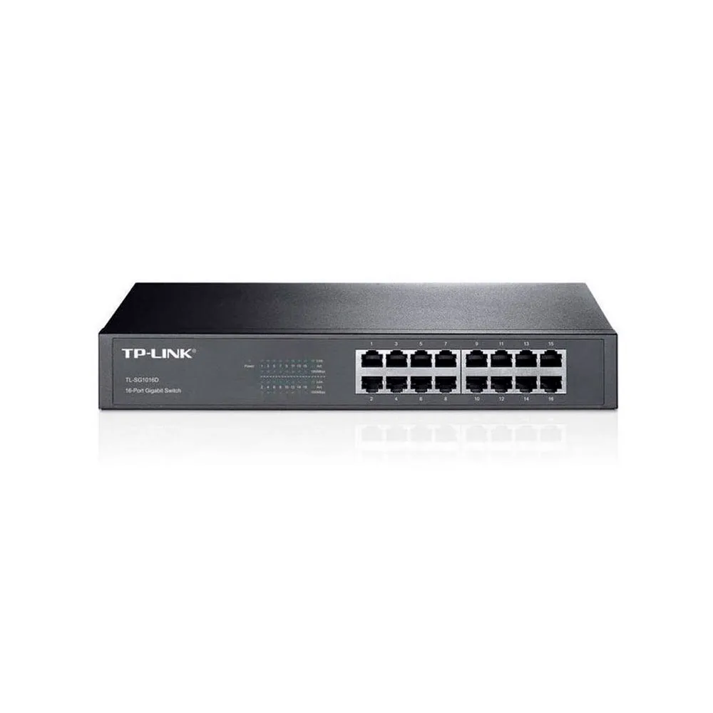 TP-Link Switch No Administrable TL-SG1016D 16 Puertos Gigabit
