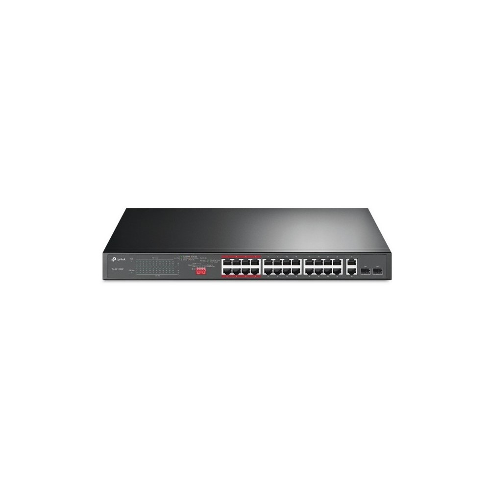 TP-Link Switch de Red TL-SL1226P 24 Puertos 10/100Mbps con PoE