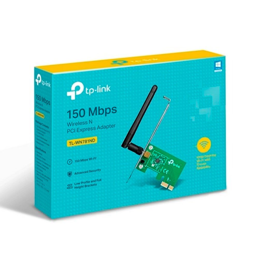 TP-Link Adaptador de Red PCI-Express TL-WN781ND 300Mbps