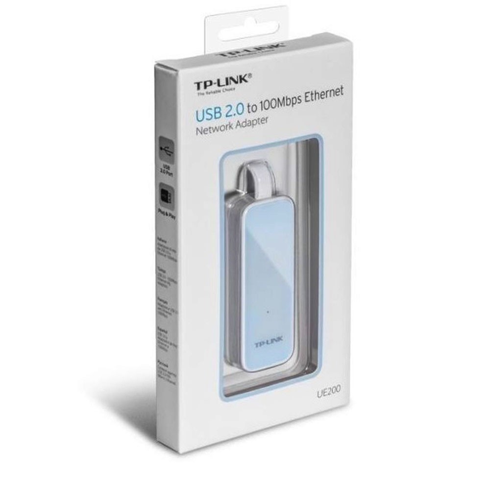 TP-Link Adaptador de Red USB 2.0 a Ethernet 100Mbps UE200