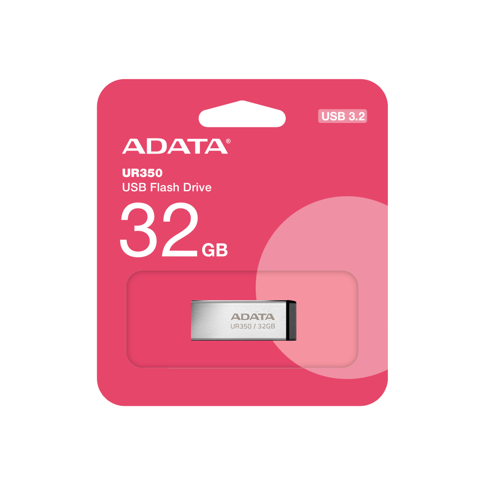 ADATA Memoria USB UR350 3.2 32GB Gris Metálico