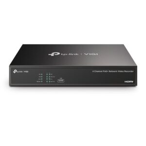 TP-Link Videograbador NVR VIGI NVR1004H-4P con 4 Puertos PoE
